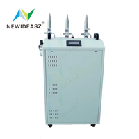 Eficaz equipo de tratamiento de superficie de Plasma con 3 pistolas pulverizadoras para detener la carpeta de división de bordes de cartón maquinaria de goma plástica