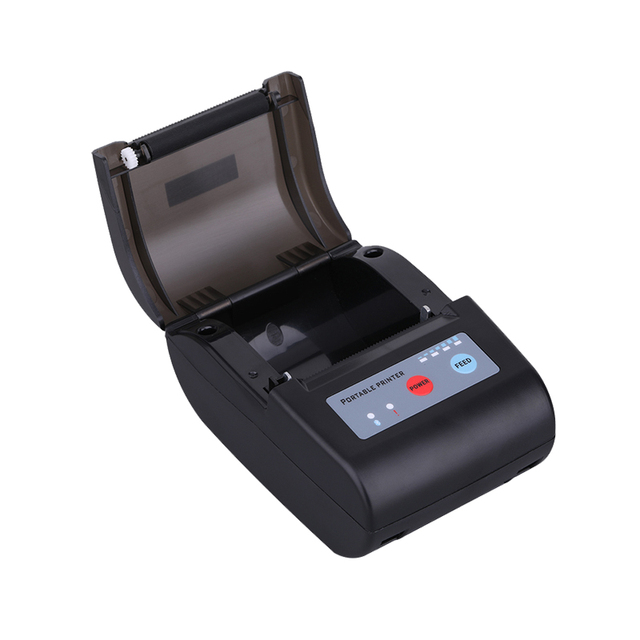 HSPOS 80mm/s Thermal Portable Printer Support Windows Android IOS and Continuously Work for 6-8hours One Time Recharge