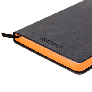 Cá nhân A5 in logo mềm kế hoạch Tạp Chí PU da máy tính xách tay biểu tượng tùy chỉnh - Product Image 5