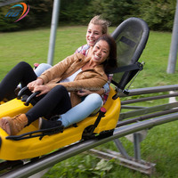 Parc d'attractions en plein air Défi Aventure Manèges Jeu Alpine Rail Car Mountain Roller Coaster