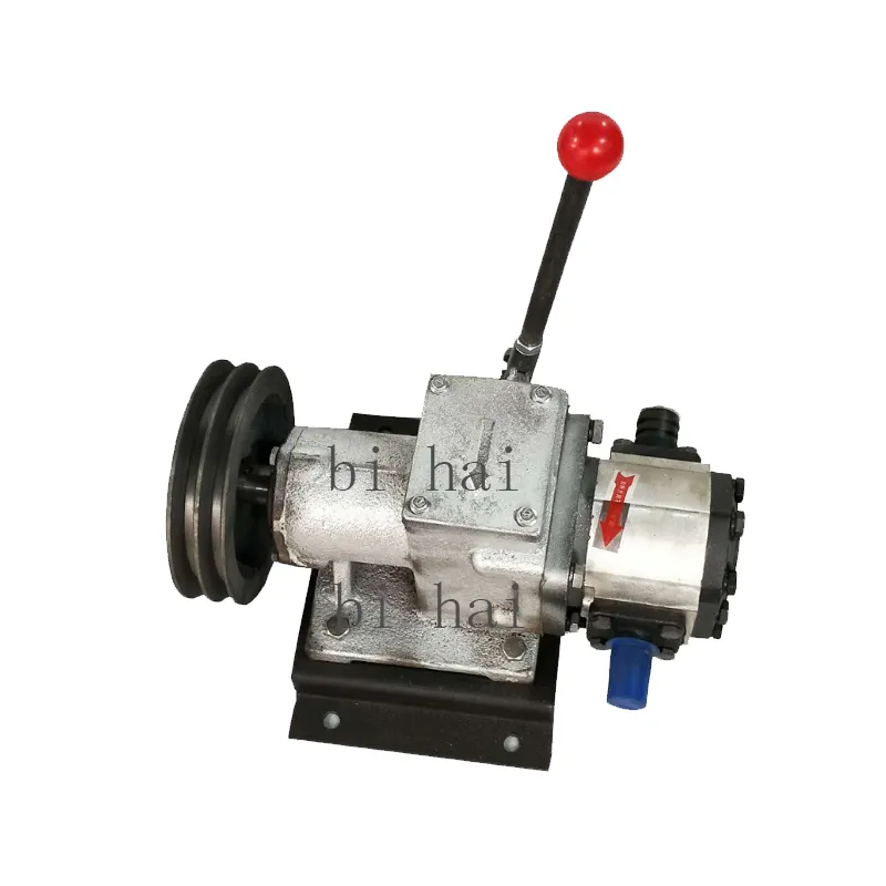 hydraulic separator pump pulley with segregator and pump for fish net hauler