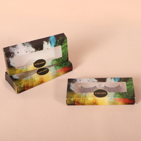 Boîte de papier d'emballage de lentilles de contact souples en carton de conception personnalisée pour petites boîtes de lentilles de contact cosmétiques
