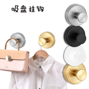 Stainless Steel Vacuum Suction Cup <strong>Hook</strong> Non-Perforated Seamless Metal Coat <strong>Hook</strong> for Kitchen Bathroom Cloth Product <strong>Hooks</strong> <strong>Rails</strong> - Product Image 6