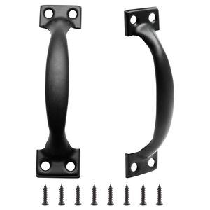Rustic Gate Handle Iron Hardware with Screw Vintage Farmhouse Modern Cabinet Handles Retro <strong>Drawer</strong> Pulls for Kitchen &amp; Bedroom - Product Image 1
