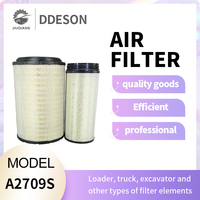 Filtre à air de bus OEM de haute qualité, pièces neuves 1109-03726, papier filtre Jiuqiang pour bus Higer Golden Dragon Coacha, fabriqué en Chine