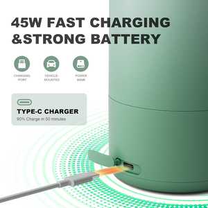 Babyvoeding Reisfleswarmer USB Oplaadbaar Draagbare Babymelkwarmer Draagbare Fleswarmer Babywaterwarmer voor <span class=keywords><strong>Baby</strong></span> - Product Image 2