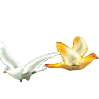 Décoration lumineuse LED Boyid en forme d'oiseau, couleurs vives, dynamique automatique, pigeon pour éclairage de parc, lampe décorative pour jardin