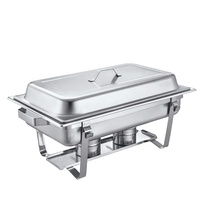 Calentador de olla caliente de acero inoxidable para restaurante, calentador de plata de gran calidad duradero