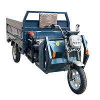 Tricycle électrique de transport à plateau ouvert 60V 800W-3000W, 3 roues, robuste, pour adultes, logistique, vente directe usine