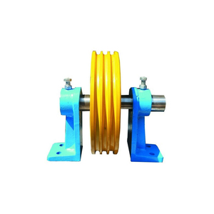 Piezas de montaje de rueda de polea de ascensor de tracción personalizadas con componente de sistema de polea de cuerda - Product Image 3