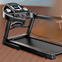 Caminadora Plegable para el Hogar con Ajuste de Velocidad Continuo, Función de Inclinación, Funcionamiento Silencioso, Equipo de Fitness para Interiores