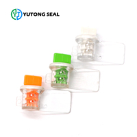 Scellé de compteur en plastique numéroté personnalisé YTMS 302, haute sécurité, antivol, type câble torsadé