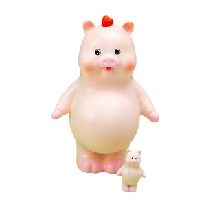 Caja Sorpresa de Figuras de Resina de Animales Embarazados Yu Mo, Adorno de Escritorio, Juguete Coleccionable, Regalo Unisex - Product Image 5