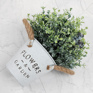 Plantes artificielles d'<span class=keywords><strong>eucalyptus</strong></span> en <span class=keywords><strong>pot</strong></span> miniature de 25 cm pour la décoration de table intérieure, <span class=keywords><strong>pot</strong></span> en pulpe, plastique, faux romarin vert - Product Image 4