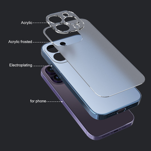 Custodia per cellulare per <span class=keywords><strong>iPhone</strong></span> 12 pro max <span class=keywords><strong>Cover</strong></span> per cellulare in acrilico con Logo per <span class=keywords><strong>iPhone</strong></span> <span class=keywords><strong>11</strong></span> 13 14 pro - Product Image 3