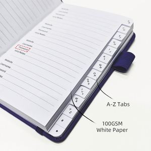 Libreta de Notas con Contraseña en Inglés, Agenda Personalizada Creativa y Moderna, Regalo con Cubierta de PU, 100 Hojas, Tamaño A6 - Product Image 4