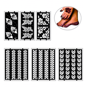 Meilleurs Designs Simples et Uniques de <span class=keywords><strong>Henné</strong></span> de Mariée pour Mains & Pieds – Autocollants Tatouages Temporaires - Product Image 1