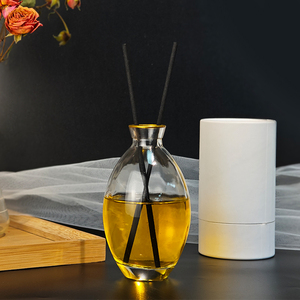 Empty Glass Diffuser Bottle Aromatherapy <strong>Jar</strong> <strong>Container</strong> Vase Pot Fragrance Accessories for DIY Replacement Reed Diffuser <strong>Sets</strong> - Product Image 3