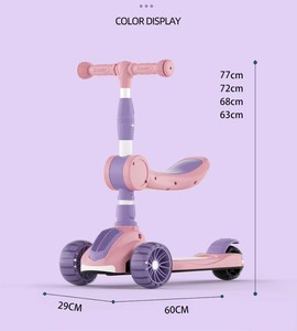 Monopattino Drift per Bambini 2-12 Anni, Monopattino Moderno per Sport all'Aperto, Leggero e Pieghevole in Plastica e Acciaio - Product Image 6