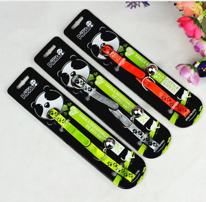 <span class=keywords><strong>Collar</strong></span> Reflectante Multicolor para Perros y Gatos con Estampado de Huellas y Cascabeles - Product Image 1