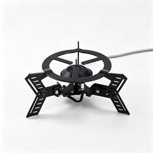 Opvouwbare gasbrander voor buiten, propaan/butaan, metalen constructie, verbindingsbuis, conversie-<span class=keywords><strong>adapter</strong></span>, kamperen - Product Image 1