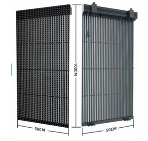 Flexible LED Transparent Grille Display Lightweight LED <b>Mesh</b> <b>Screen</b> - Product Image 2