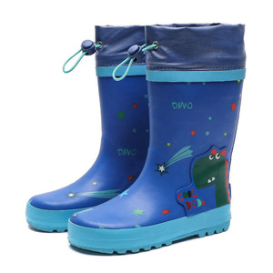 Wholesale High Quality Midi Rubber Waterproof Custom Unisex Kids Rain <b>Boots</b> for <b>Spring</b> & Autumn Seasons Shoes - Product Image 5