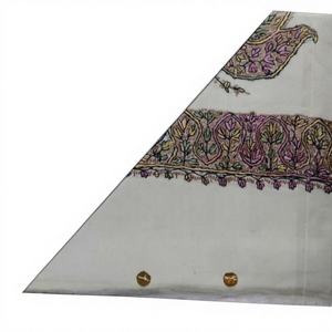 Chal de Cachemira Turma con Bordado a Mano para Hombre, Largo, de Maharashtra, para Invierno - Product Image 1