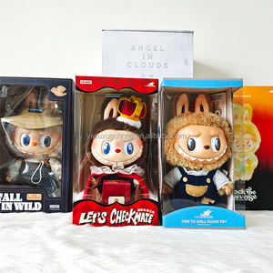 ללאבובו V1 V2 V3 V4 מקורי במלאי בארה\\\"ב, קופסת הפתעה, צעצוע קפסולה מסתורי, פופמרט, דמות פעולה ויניל של חיה, פסל לאספנים - Product Image 6