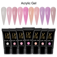 Gel acrylique en gros, fournitures pour ongles, marque privée, gel acrylique UV pour extension d'ongles, OEM ODM