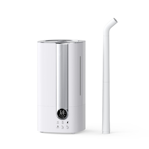 Grote capaciteit 10L BPA-vrije, veilige, stille, ultrasone EAC warme mist luchtbevochtiger met bovenvulling voor thuis - Product Image 2