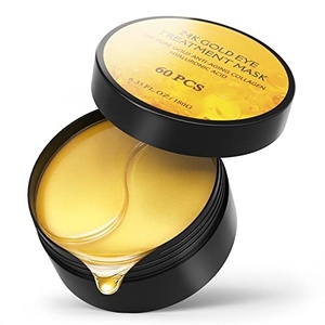 Masque pour les yeux au collagène cristallin doré anti-âge avec complexe de peptides pour raffermir et lifter - Product Image 1