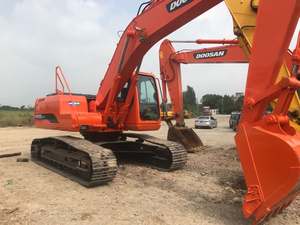 Excavadora de Ruedas Doosan DH220-7 Usada a Buen Precio, con Motor, Caja de Cambios, Bomba de Engranajes y Rodamientos Hidráulicos - Product Image 4