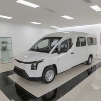 Mini Camion Dongfeng V5, Fourgon Utilitaire Électrique à Grand Espace, Autonomie de 305 km, Batterie au Lithium, Intérieur Sombre, Propulsion Arrière Simple, Conduite à Gauche