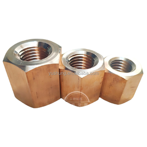 Yushung <span class=keywords><strong>Bronze</strong></span>-Muttern B150 C63000 Nickel-Aluminium-<span class=keywords><strong>Bronze</strong></span> Schwere Sechskantmuttern ASTM/ANSI B18.2.2 3/8 Zoll bis 1 1/4 Zoll - Product Image 4