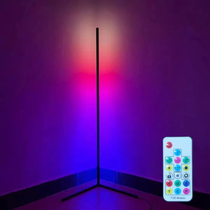 Lampe LED télécommandée RVB trépied lampadaire d'angle lampe LED télécommandée pour salon nordique décoratif - Product Image 2