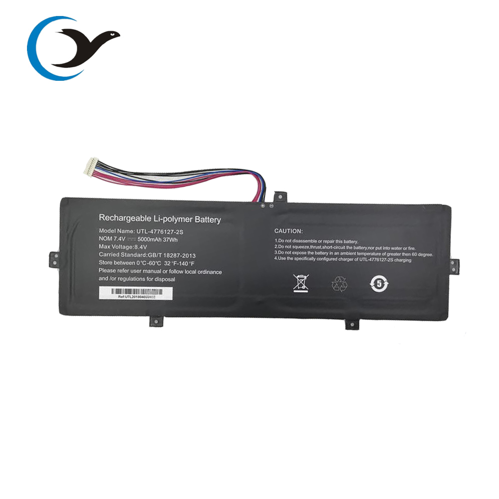 UTL-4776127-2S – Batteria Di Ricambio Li-ion 7,4V 5000mAh (37Wh) – Compatibile Con Smartbook 141, 145 E Modelli PC208, PC209 – 10 Pin