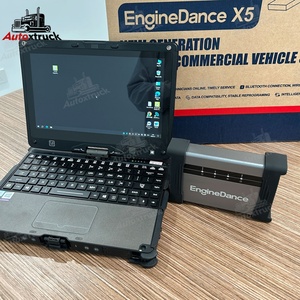 เครื่องมือวิเคราะห์และปรับแต่ง ECU สำหรับรถบรรทุกดีเซล EngineDance X5 Heavy Duty Scanner สำหรับยานยนต์เชิงพาณิชย์จีน ยุโรป และอเมริกา พร้อมแล็ปท็อปครบชุด - Product Image 2