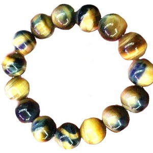 Golden Color tiger Eye Round Beads <strong>Stretch</strong> <strong>Bracelet</strong> - Product Image 5