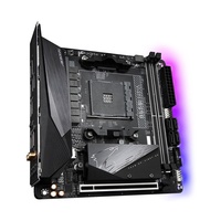 B550I AORUS PRO AX, Motherboard Desktop Mini-itx untuk Gigabit B550 AM4 DDR4 64GB PCI-E 4.0