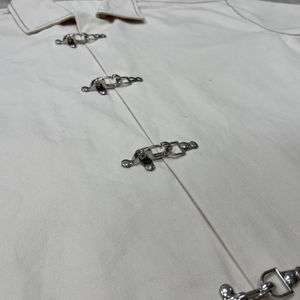 Camisa <span class=keywords><strong>de</strong></span> <span class=keywords><strong>Manga</strong></span> Corta con Cierre <span class=keywords><strong>de</strong></span> Bombero Personalizado Squirorkop, Camisa con Cuello Camisero y Botones <span class=keywords><strong>de</strong></span> Langosta, Diseño <span class=keywords><strong>de</strong></span> Moda Urbana - Product Image 6