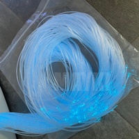 Fils de Fibre Optique Interactifs Scintillants pour la Stimulation Visuelle : Apaisement Sensoriel et Relaxation