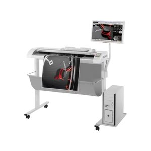 Scanner couleur grand format CIS <span class=keywords><strong>Scan</strong></span> 450i <span class=keywords><strong>A0</strong></span>, résolution 2400x2400 dpi, pour dessins techniques, plans, numérisation d'archives - Product Image 2