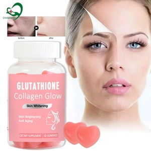 Gomitas de Glutatión Natural Chinaherbs con Efectos Blanqueadores de la Piel y Vitaminas Puras con Efectos Antioxidantes, Gomitas de Colágeno - Product Image 1