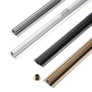Minimalist Wardrobe Door Panel Straightener Aluminum Alloy 1.5 1.8 2.1 2.44 2.78 M Wall <b>Mount</b> Non Detachable - Product Image 2
