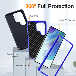 Funda de triple protección para Samsung Galaxy A56 y S26 Ultra con características a prueba de golpes, agua y polvo, compatible con S25, S24 y S23 - Product Image 6