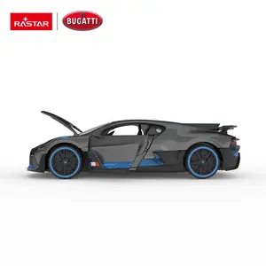 RASTAR 1:32 Diecast oyuncak araçlar Model araba geri çekin oyuncak araba toptan geri çekin araba Bugatti DIVO kapılar ve ön kaput açılabilir