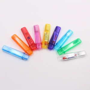 Cepillos de dientes portátiles de viaje con cerdas suaves para adultos en estuches coloridos, juego de cepillos de dientes manuales de 16.51g - Product Image 2