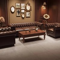 Fauteuil cigare vintage en bois massif, canapé monoplace pour salle à whisky, bar, club, style américain du milieu du siècle, chaise tigre de café, ensemble de bar