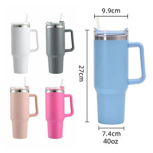 Logo Regalos Ideas Sublimación Compra a granel artículos para vender Vasos Termicos De Un Dlar Glass Thermos Thumbler Tazas - Product Image 3